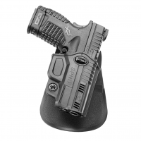 FOBUS Evolution Right Hand Roto Paddle Holster For Springfield XD-S 3.3in & 4in .45, XD-S 3.3in & 4in 9mm & .40 (SPNDRP)