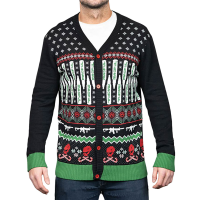 MAGPUL Ugly Christmas Black with Custom Knit Graphics Sweater (MAG1198-969)