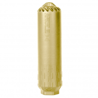 HUXWRX Safety Company Flow 762NATO FDE Titanium Suppressor w/ 5/8x24 762 Muzzle Brake (HUXW-2747)