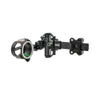 CUSTOM BOW EQUIPMENT Trek Pro 2V 2-Pin .010in Right Hand Bow Sight (CBE-TKP-VP-2-RH-10)