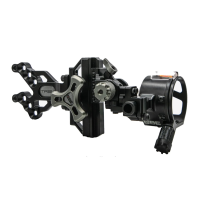 CUSTOM BOW EQUIPMENT Trek 2V 2-Pin .010 Right Hand Bow Sight (CBE-TKS-VP-2-RH-10)