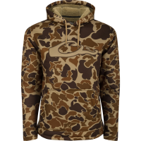 DRAKE Men's LST Silencer Old School Fleece-Lined Hoodie (DW2880-016)