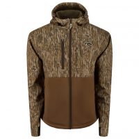 DRAKE MST Hole Shot Hooded Windproof Eqwader Full Zip Bottomland Two-Tone Jacket (DW7390-006T)