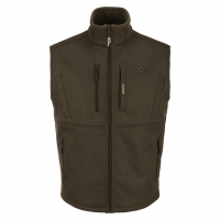 DRAKE MST Hole Shot Windproof Eqwader Green Timber Vest (DW7391-GTB)