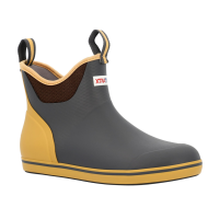 XTRATUF Men's 6in Asphalt/Honey Mustard Ankle Deck Boots (XMAB003)