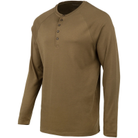 BERETTA Men's Scout Performance Henley Hazelnut Long Sleeve Shirt (TS692T23110836)