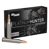 SIG SAUER Platinum Hunter 300 Win Mag 180 Grain Nosler Accubond Ammo (E3WMPH180-20)