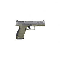 WALTHER PDP Full Size Optic Ready 9mm 4.5in 18rd Two-Tone Green - Frame Semi-Auto Pistol (2858363)