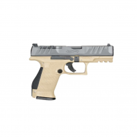 WALTHER PDP Compact Optic Ready 9mm 4in Two-Tone Tan - Frame Semi-Auto Pistol (2858444)