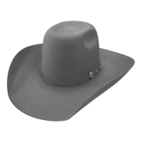RESISTOL 3X Pay Window Grey Cowboy Hat  (RWPYWD-904253)