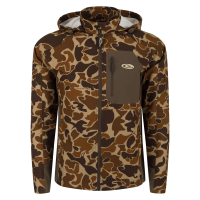 DRAKE Men's Rain Brake Lightweight Camo Softshell Jacket (DS7531)