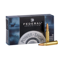 FEDERAL Power-Shok 30 Carbine 110 Grain Soft Point Round Nose Ammo, 20 Round Box (30CA)