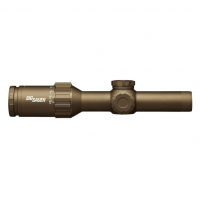 SIG SAUER TANGO6T 1-6x24mm 30mm 5.56/7.62 Horseshoe Dot Reticle Flat Dark Earth Riflescope (SOT61231)