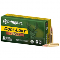 REMINGTON Core-Lokt Copper 308 Win 150 Grain 20rd/Box Rifle Ammo (R27854)