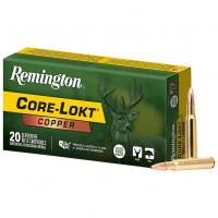 REMINGTON Core-Lokt Copper 30-06 Sprg 150 Grain 20rd/Box Rifle Ammo (R27853)