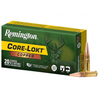 REMINGTON Core-Lokt Copper 300 Blackout 120 Grain 20rd/Box Rifle Ammo (R27857)