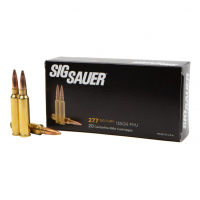 SIG SAUER 277 Sig Fury Elite Ball FMJ 135 Grain 20rd/ Box Rifle Ammo (E277SFB135-20)