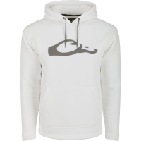 DRAKE LST Silencer Fleece-Lined White Hoodie (DW2880-WHT)