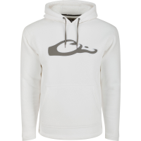 DRAKE LST Silencer Fleece-Lined White Hoodie (DW2880-WHT)