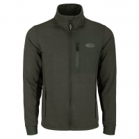 DRAKE Men's Hybrid Olive Heather Windproof Jacket (DS2055-OLH)