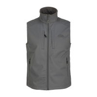 DRAKE Men's Windproof Softshell Castlerock Grey Vest (DS7522-CRG)