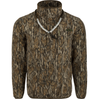 DRAKE Men's MST Camo Camp Fleece 1/4 Placket Pullover (DW1180)