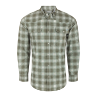 DRAKE Men's Cinco Ranch Western Plaid LS Shirt (DS2239)