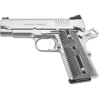 WILSON COMBAT ACP Compact 9mm 4in 1x8rd/2x10rd AMBI Safety Stainless Pistol (ACP-CP-9A-SS)