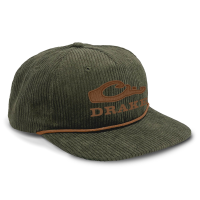 DRAKE X Lost Hat 3D EMB Goat Rope Cord Gator/Rust OSFM Cap (DH4203-GTR)