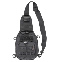 BULLDOG CASES "Go" Black Sling Bag/Waist Pack (BDT407B)