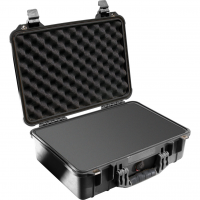 PELICAN 1500 Black Protector Case with Foam (1500-000-110)