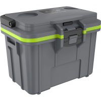 PELICAN 8QT Elite Dark Gray/Green Personal Cooler (8Q-1-DKGRYEGRN)