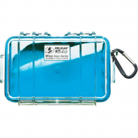 PELICAN 1040 Clear/Blue Micro Case (1040-026-100)