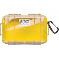 PELICAN 1040 Clear/Yellow Micro Case (1040-027-100)