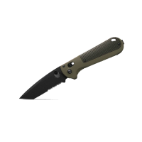 BENCHMADE Redoubt Ranger Green/Forest Green Drop-Point Knife (431BK-1)