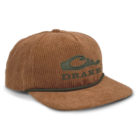 DRAKE X Lost Hat 3D EMB Goat Rope Cord Rust/Olive OSFM Cap (DH4203-ROV)