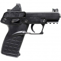 KEL-TEC P17 .22LR 3.8in 16rd Black Semi-Auto Pistol w/ Crimson Trace Red Dot and Rounded Gear Holster (P17BBLKOPTIC)