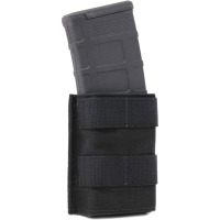 ESSTAC Single 5.56 Midlength KYWI 2x Fight Light Malice Black Pouch with Webbing (556.S.M-2xFLM-BLK)
