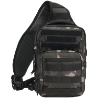 BRANDIT INDIVIDUAL WEAR Assault Dark Camo Medium Sling Bag (8036-12004-OS)