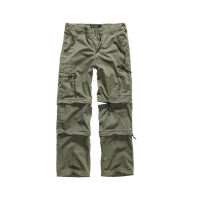 BRANDIT INDIVIDUAL WEAR Men's Olive Outdoor Hiking Pants (1011-15001)