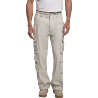 BRANDIT INDIVIDUAL WEAR Men's Authentic Old White Cargo Pants (1003-10012)