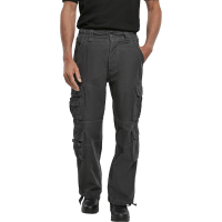 BRANDIT INDIVIDUAL WEAR Men's Authentic Anthracite Cargo Pants(1003-12005)