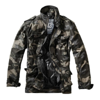 BRANDIT INDIVIDUAL WEAR Men's M65 Classic Field Dark Camo Jacket (3108-12004)