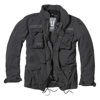 BRANDIT INDIVIDUAL WEAR Men's M65 Premium Black Field Jacket (3101-11002)