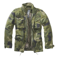 BRANDIT INDIVIDUAL WEAR Men's M65 Premium Swedish Camo Field Jacket (3101-15125)