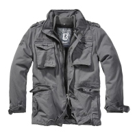 BRANDIT INDIVIDUAL WEAR Men's M65 Premium Field Charcoal Gray Jacket (3101-12213)