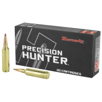 HORNADY Precision Hunter 7Mm Wsm 162 Gr Eld-X Rifle Ammo (80552)