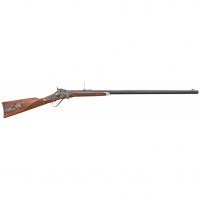 CHIAPPA FIREARMS 1874 Sharps Down Under 45-70 GOVT 34in Rifle, Color Case, Double Trigger, Checkered Walnut Stock w/ Patchbox & Pewter Tip Forend (920.028)