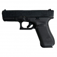 GLOCK 45 Gen5 9mm 4.02in 17rd Black Gun Grit Glitter Double-Action Pistol (PA455S203GRIT)