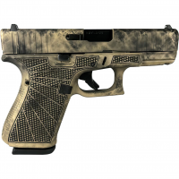 GLOCK 19 Gen 5 9mm 4.02in 3x15rd Custom Marble Stipple Frame Semi-Auto Pistol (PA195S203 MODMBSF)